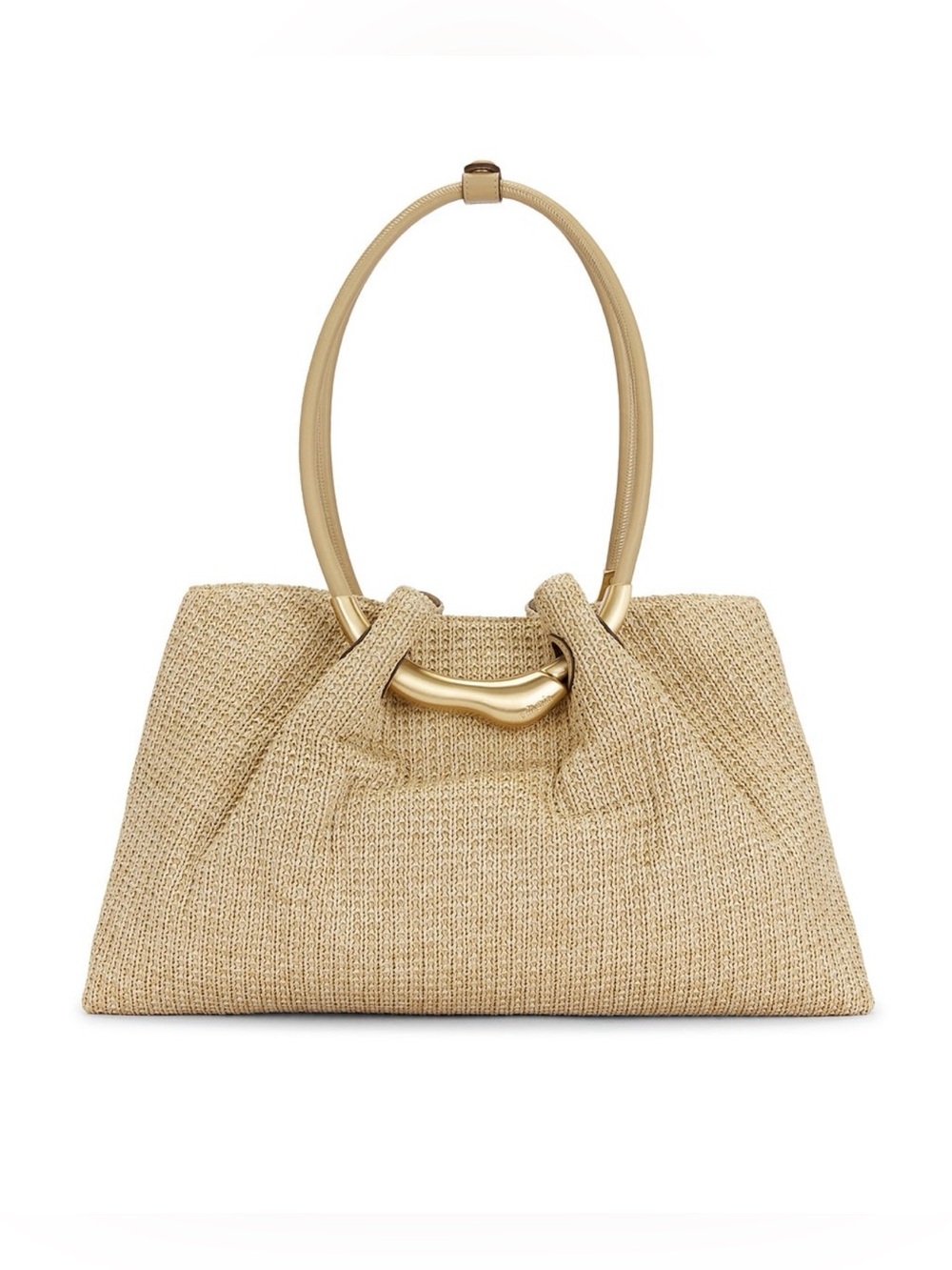 Cult Gaia Asa Satchel in Natural Brand New with Tags